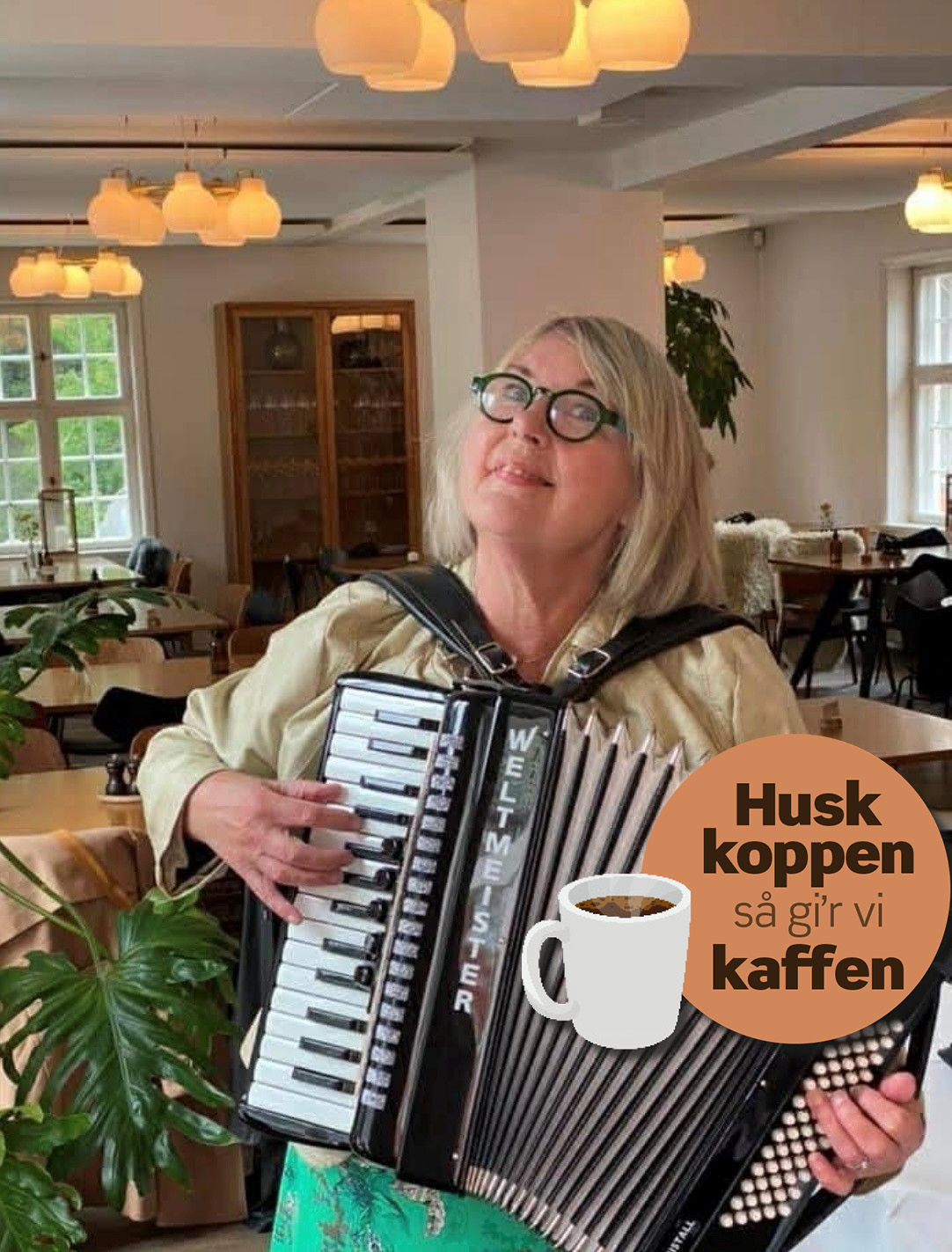 Desværre ikke flere billetter! Erindringscafé: Mit liv i musik – Musikken i mit liv v/ Lis Theilgaard
