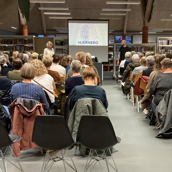 Forfatterforedrag på Skjern Bibliotek