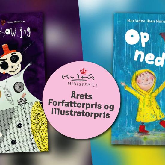 Årets modtagere af Kulturministeriets Forfatterpris og Illustratorpris for børne- og ungdomsbøger er fundet. 