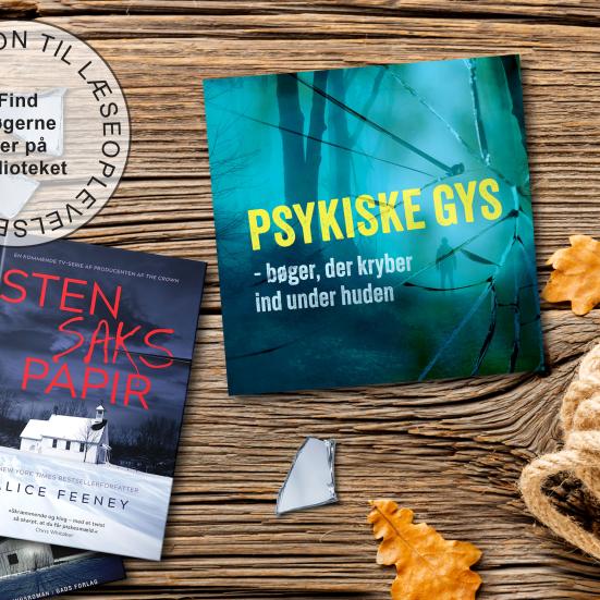 Psykiske gys, bøger der kryber ind under huden