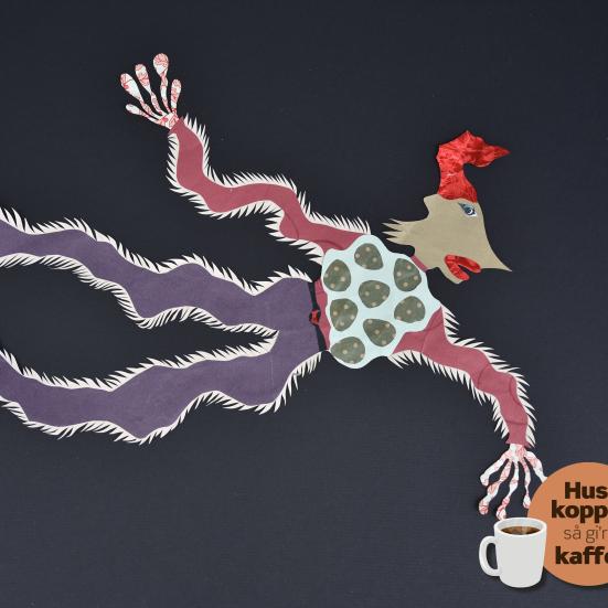 Medlem af Genbrugsfolket klippet af Torben Jarlstrøm Clausen