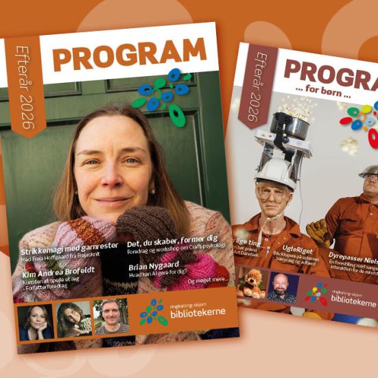 Efterårssæson 2026 - Arrangementer på biblioteket