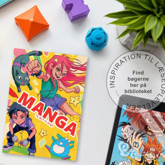 Manga - Bøger og tegneserier til dig på 9-14 år