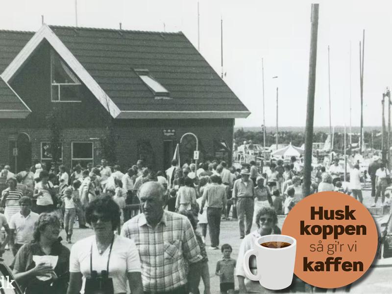 Erindringscafé. Om havn og hotel