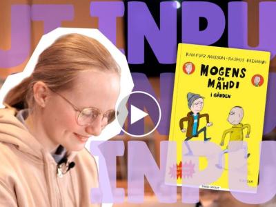 Mogens og Mahdi i gården