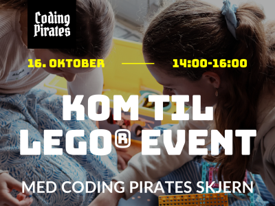 KOM TIL LEGO® EVENT med Coding Pirates Skjern