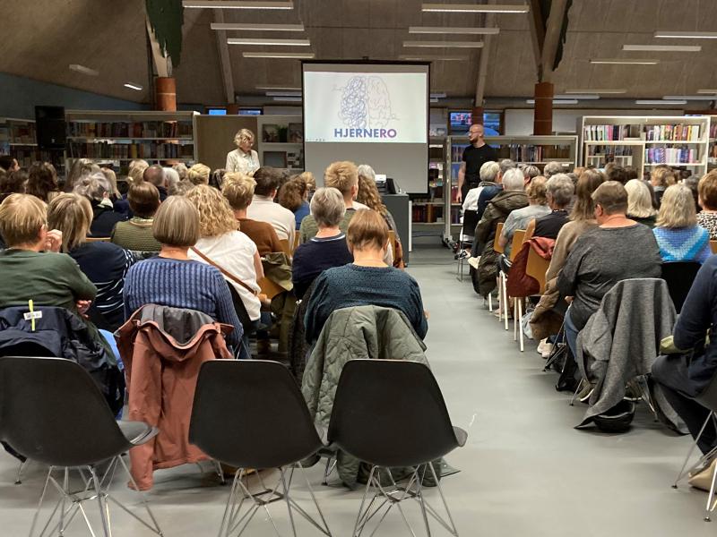 Forfatterforedrag på Skjern Bibliotek