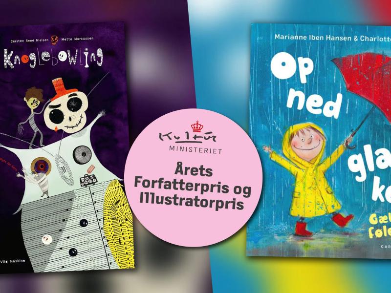 Årets modtagere af Kulturministeriets Forfatterpris og Illustratorpris for børne- og ungdomsbøger er fundet. 