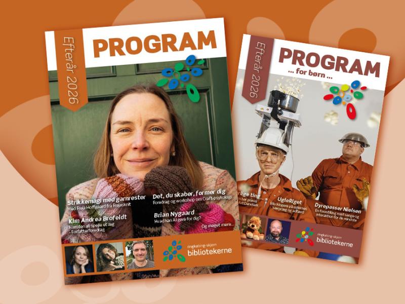 Efterårssæson 2026 - Arrangementer på biblioteket