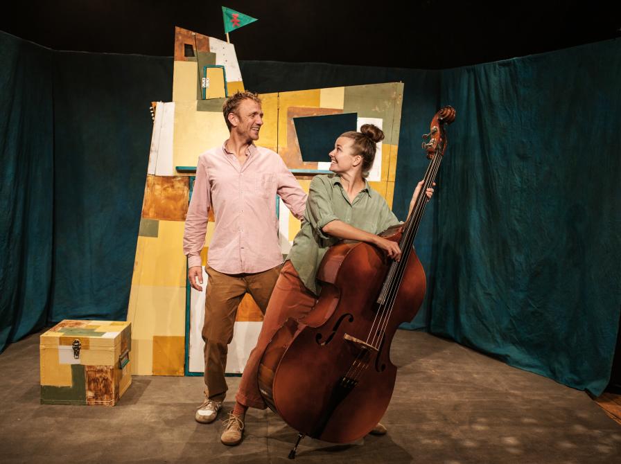 Der kommer nogen – med Teatergruppen Batida. Foto: Ditte Valente 