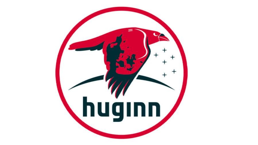 Logo for rummissionen Huginn.